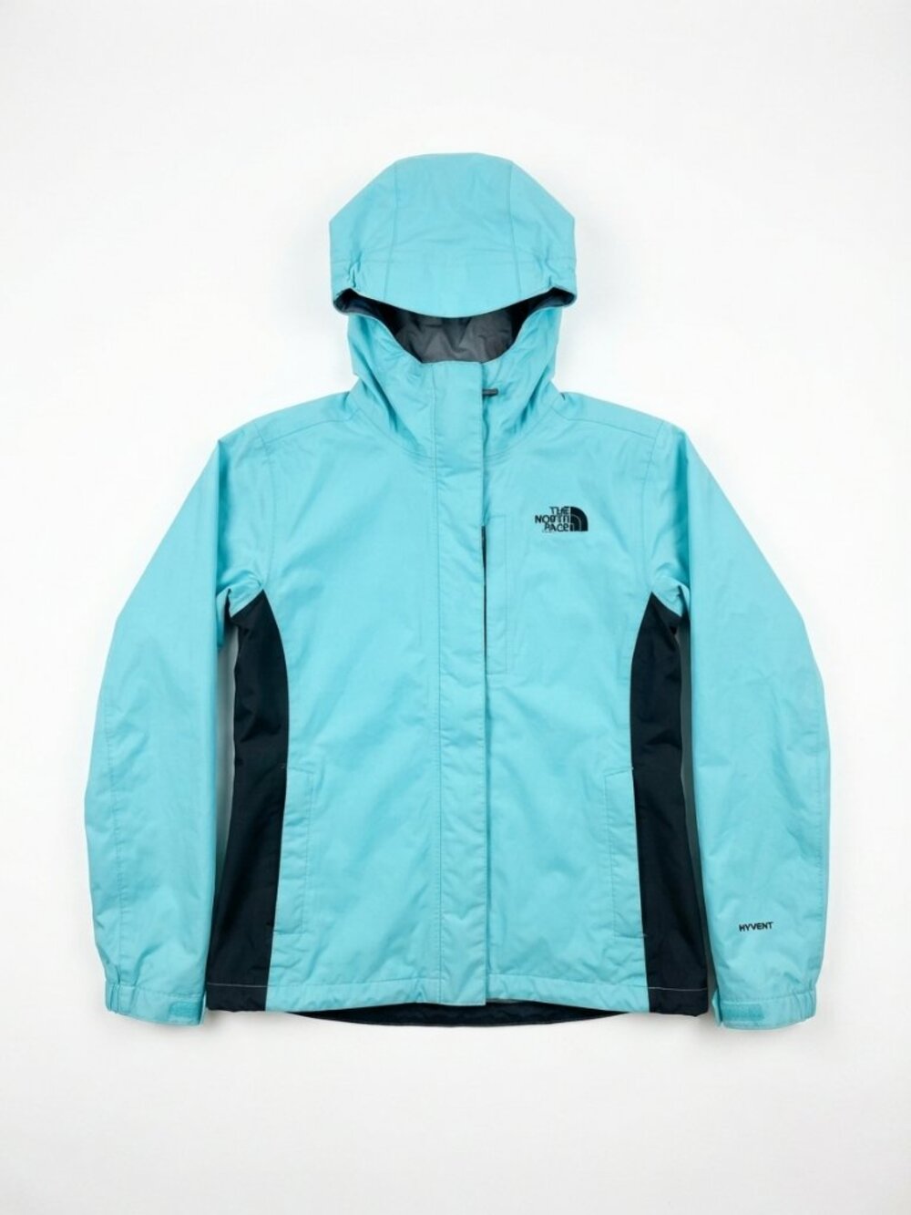 North Face Women's Hyvent Waterproof Hooded Rain Jacket XS